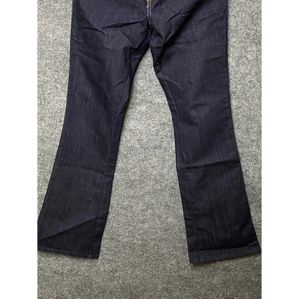 Buffalo David Bitton Bianca Regular Rise Stretch Flare Jeans Dark Wash Size‎ 28